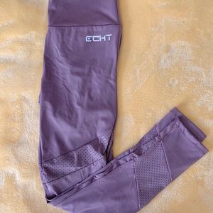 ECHT scrunch mauve leggings